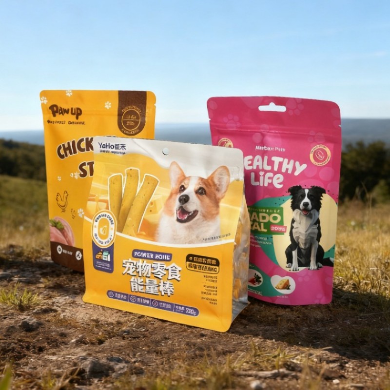 Jinde Packaging lance des sacs d'emballage premium à huit côtés pour aliments pour chats et chiens