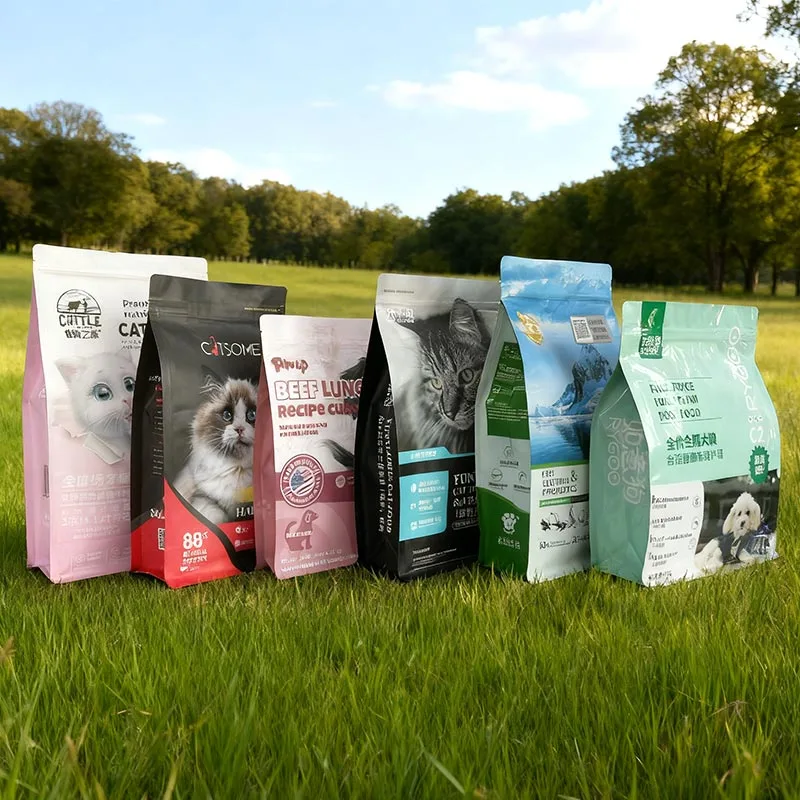 Quels matériaux sont utilisés dans les sacs de nourriture pour animaux de compagnie ?