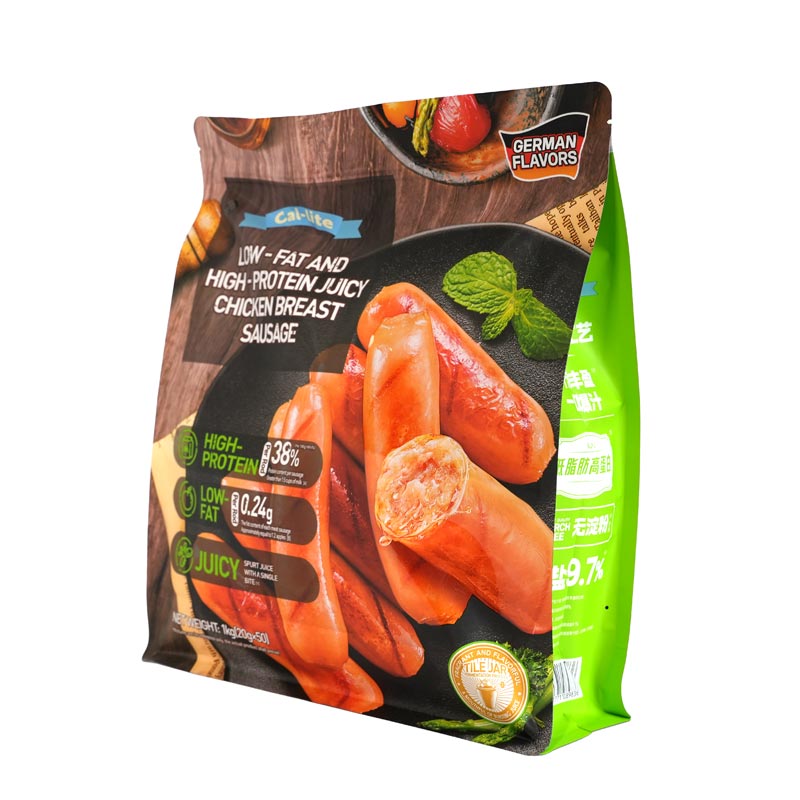 Aluminum foil sealed dried fruit and nut packaging bags